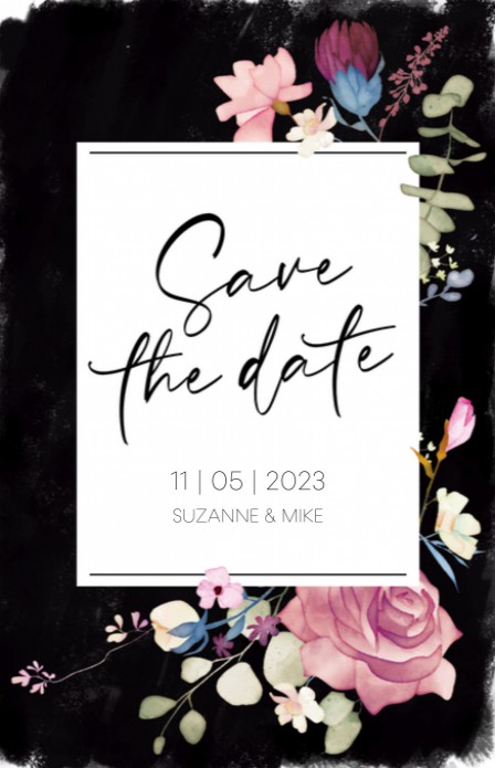 Save the date - Wild Romance