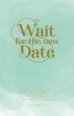 Cancel the date - Goudtint Watercolor Mint voor