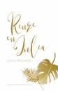 Save the date - Glitters en Goud Tropical achter