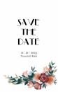 Save the date - Twenties Flowers