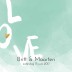 Trouwkaart - Goud Tint Watercolor Love Mint